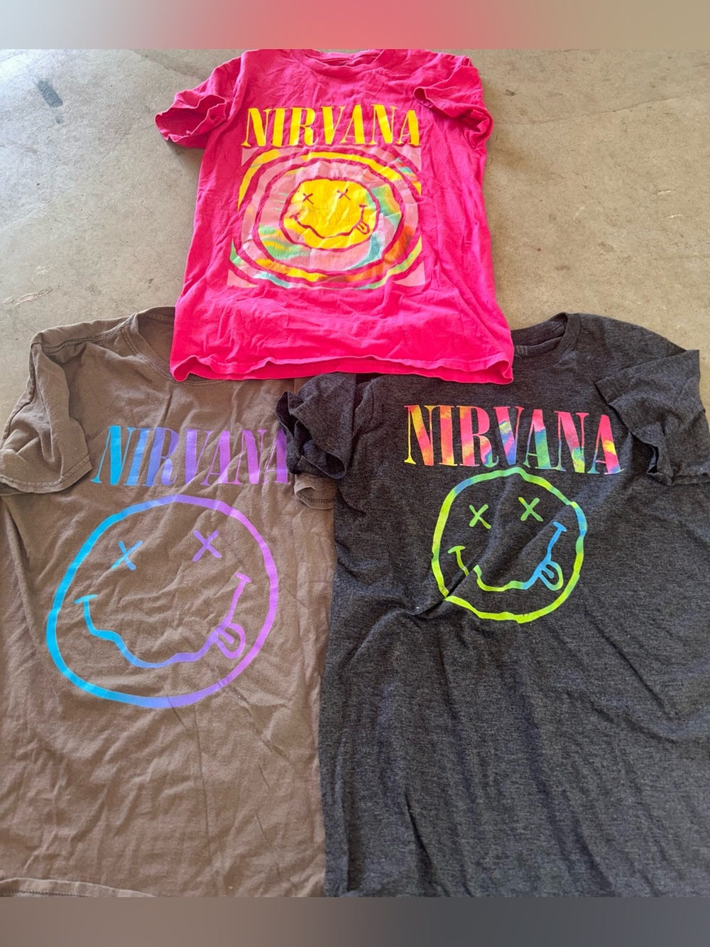 Vintage Nirvana T-Shirt Lot